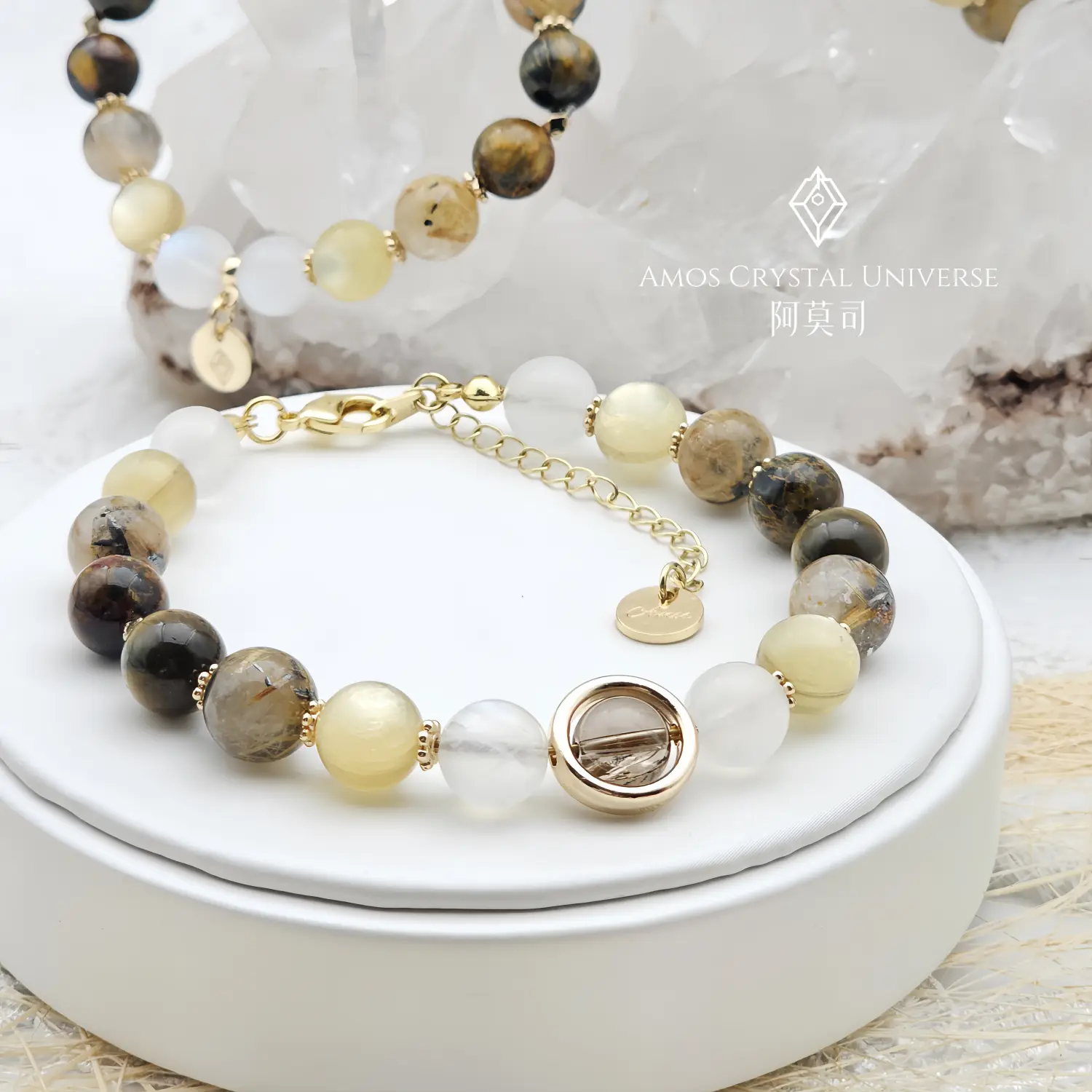 金熔流影｜水晶手鍊