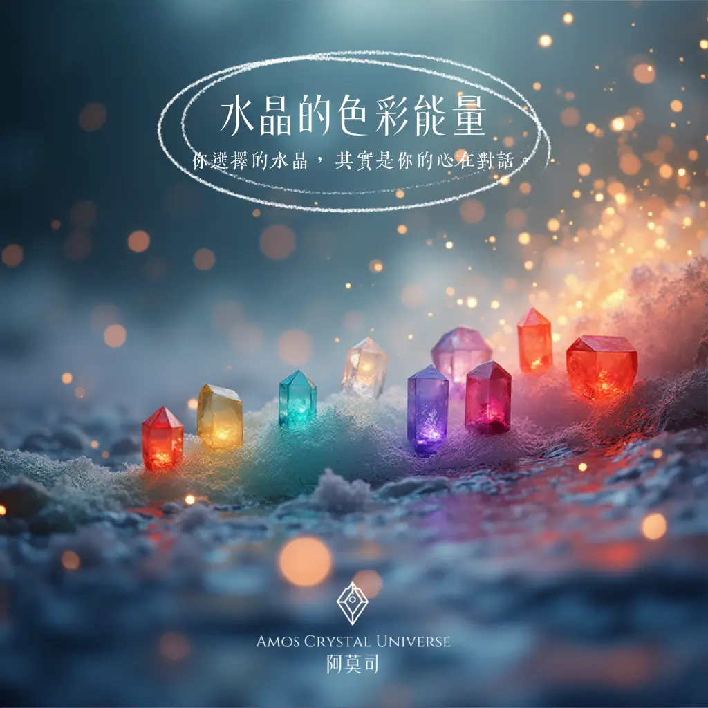 水晶顏色和能量有關嗎？——聊科學 vs 迷思，從色彩心理學看水晶的隱性訊息
